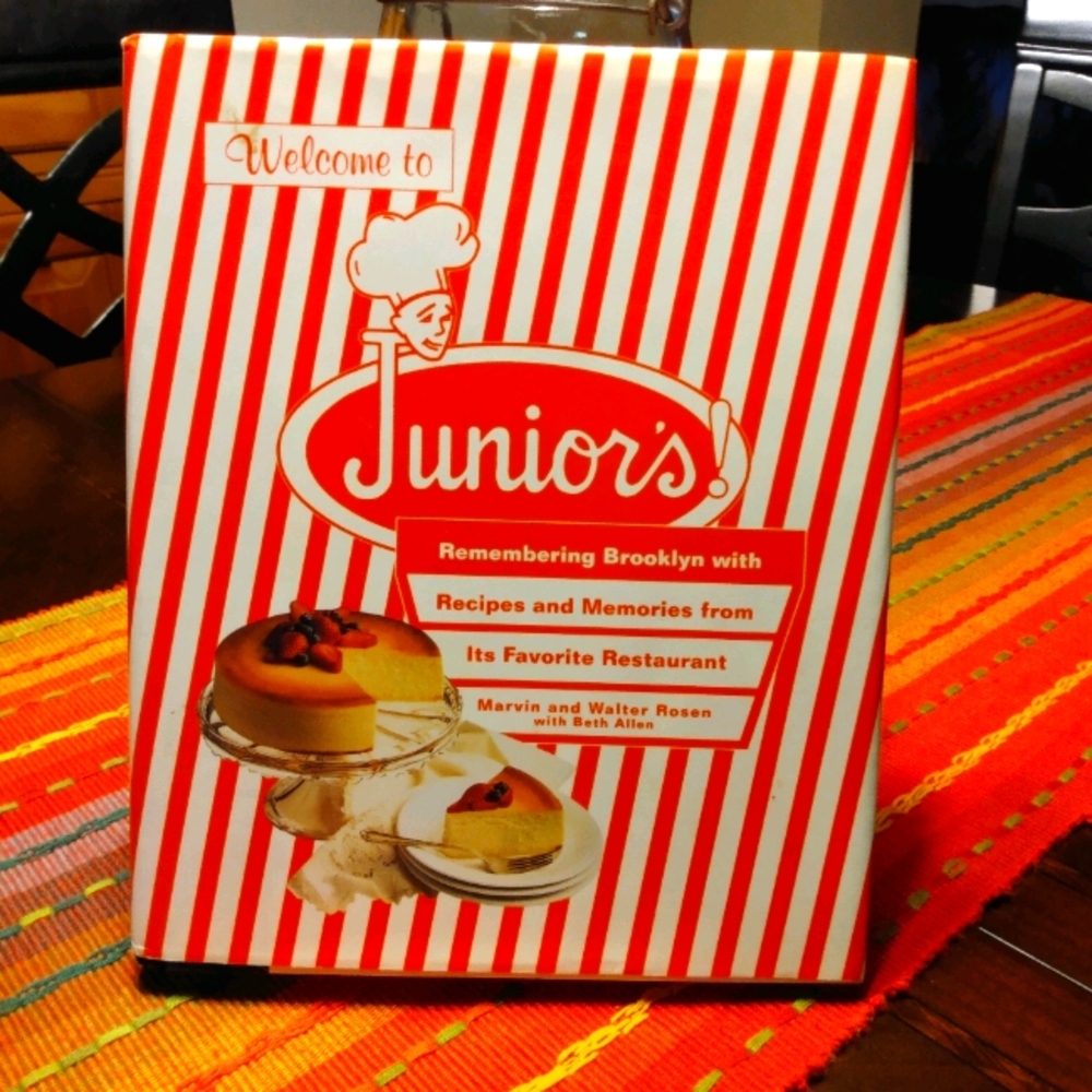 Welcome to Junior's cookbook.